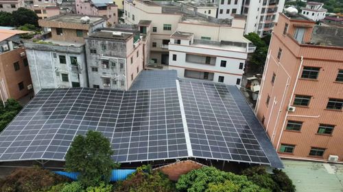 Instalacja energii słonecznej o mocy 123,28 kW w Dongguan w Chinach