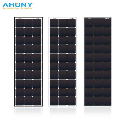 Dobra cena. 100 Watt Slim Custom Size Panele słoneczne z monokrystalicznymi ogniwami słonecznymi Solar Power Solar Cell cena produkcji paneli słonecznych w Internecie