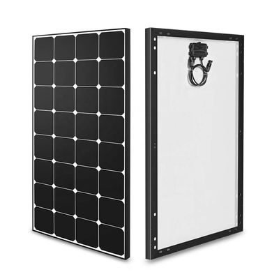 Dobra cena. 100W 12V mono sztywny panel słoneczny OFF Grid PV Power For Camping RV Marine Motorhome w Internecie
