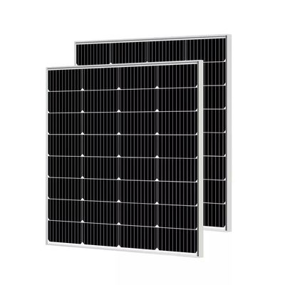 Dobra cena. Mono Perc RV dach panel słoneczny szkło hartowane 158mm 100w 9BB panel słoneczny w Internecie