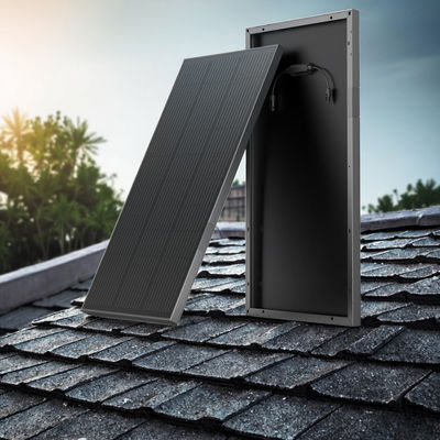 Dobra cena. Monokrystaliczny panel słoneczny o mocy 100 watów kompletny czarny dla kempingowego łodzi Rimorchi Camper Marine w Internecie