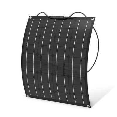 Dobra cena. Czarne włókno ETFE powierzchnia 50w elastyczny panel słoneczny dla jachtów RV kemping podróże off road w Internecie