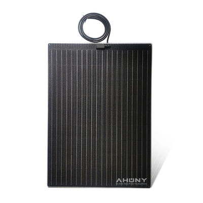 Semi-stęste chodzące 130w Panele słoneczne elastyczne Panele słoneczne do samochodu Packing dach Wędrówka Podróże Morskie kemping Rv Łódź jacht