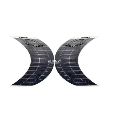 Dobra cena. 100w HJT Cell Panel słoneczny Pół elastyczny OFF Grid Dla RVs Łodzi kempingowych Namiot dach w Internecie