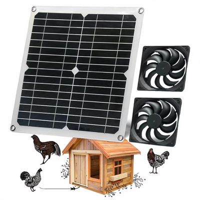 Dobra cena. Fabrycznie gorąco sprzedawany wysokowydajny panel słoneczny 12W, wentylator solarny do kurnika, budy dla psa, szopy na zewnątrz, szklarni w Internecie