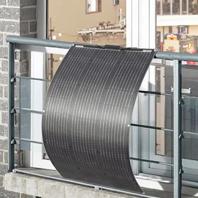 Chiński producent elastycznych paneli słonecznych, najlepiej sprzedające się panele słoneczne 100W HCF, wodoodporne panele słoneczne tarasowe, dobrej jakości OEM, monokrystaliczny krzem półelastyczny, do zastosowań poza siecią, balkon